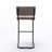 Estes Upholstered Stool with Metal Frame-1609516363-1609516367
