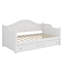 Lit de jour en bois avec deux tiroirs de rangement: un canapé-lit polyvalent - parfait pour la chambre à coucher et le salon-1363910461