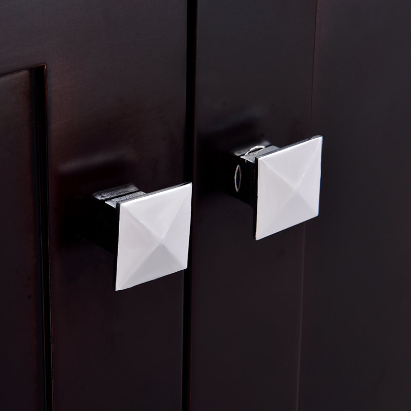 Ensemble de meuble-lavabo simple 48 po Lassay, Espresso