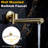 Luxury 3-Function Shower System With 10" Rain Shower, Handheld Sprayer & Tub Spout, Solid Brass Valve, 2.5 GPM-123766439