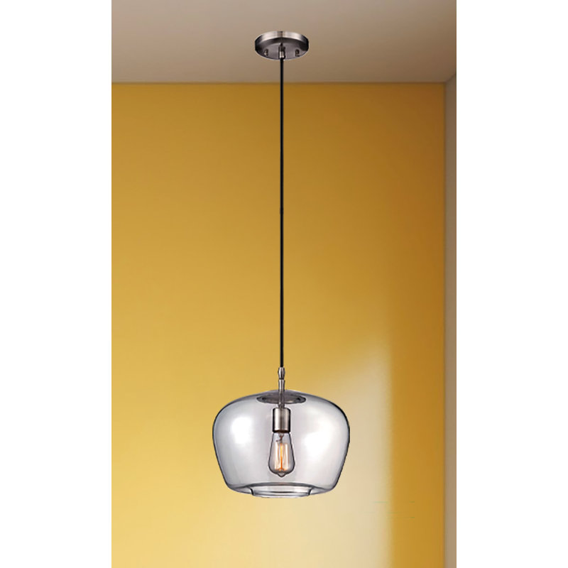 Breakwater Bay Lolotoe Brushed Nickel Pendant Light