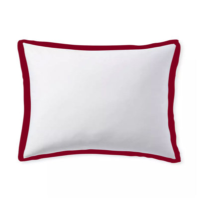 400TC Cotton Edge Border Embroidery Euro Sham