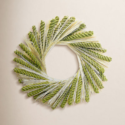 Spring Grasses & Lavender Wreath