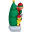 Airblown Christmas Light-Peanuts Skating Scene-LG Scene-Peanuts