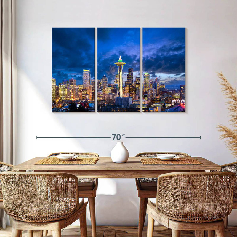 Sireci Space Needle Standout, 36" H x 57" W