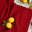 Torchons de cuisine rouges, ensemble de 3-2022537067
