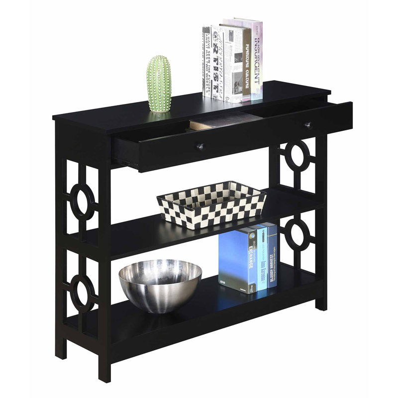 Console 40 po Odalis, Noir, H 31,75 po x l 40 po x P 12 po