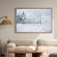 «Abstract Forest Winter Country Snowy Landscape», reproduction d'art sur toile encadrée-107118090-107118094