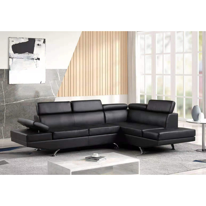 Giulian Upholstered L-Shaped Sectional Right Hand Facing