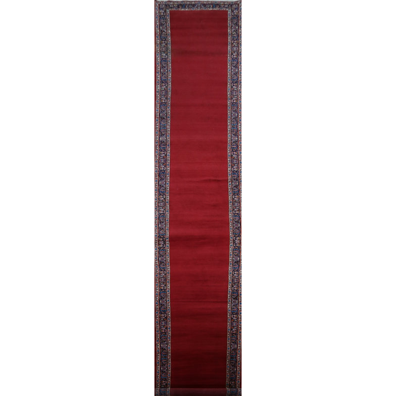 Tapis rouge uni 3 x 33