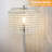 Heidebert Crystal Floor Lamp, Elegant Standing Lamp with On-Off Foot Switch, Double-Layer Lampshade-9388429-9388428