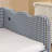 Daybed With Trundle Sofa Bed No Box Spring Needed, With USB Port And Adorable Wave Shaped, Linen Fabric-1641491133