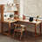 Burlywood L-Shaped Solid Wood desk-936296220-939231285