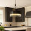 Lustre tambour unique à 4 lumières