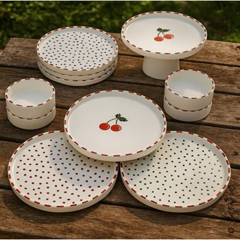 Ceramic Dinnerware - Service for 6