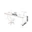 Bureau en bois massif de cire Changbai-1438357931