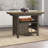 Amelya Wood Kitchen Island