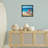 Pig with Beach Cocktail Framed Floater Canvas Wall Art by Lucia Heffernan-366999816-366999818