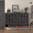Grid Double Door Shoe Cabinet(ONLY ONE CABINET)-675484236