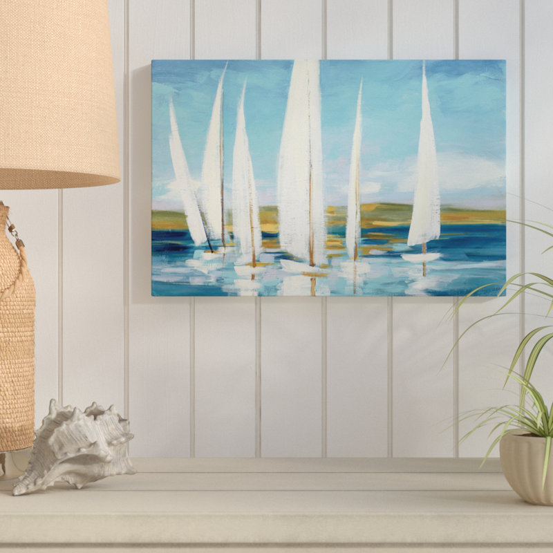 Horizon, reproduction d'art sur toile tendue, H 8 po x l 12 po x P 0,75 po