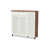 White/Walnut