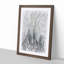 Reflection of Trees in a Forest in Abstract - Picture Frame Graphic Art Print-55778116-55778121