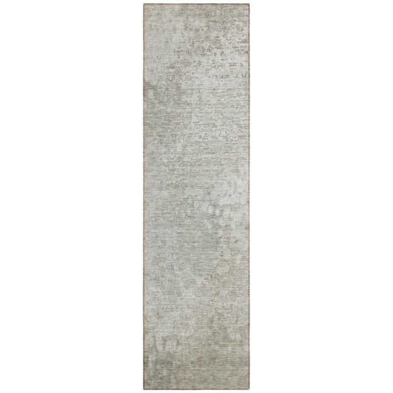 Tapis de couloir beige 8 po