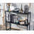 Jolley Industrial Black Metal Console Table