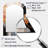 Gold and white Abstract Shapes harmony II - Abstract Shapes Asymmetrical Large Wall Mirror, Modern Arch Unique Mirror, Printed Metal Art-361199840