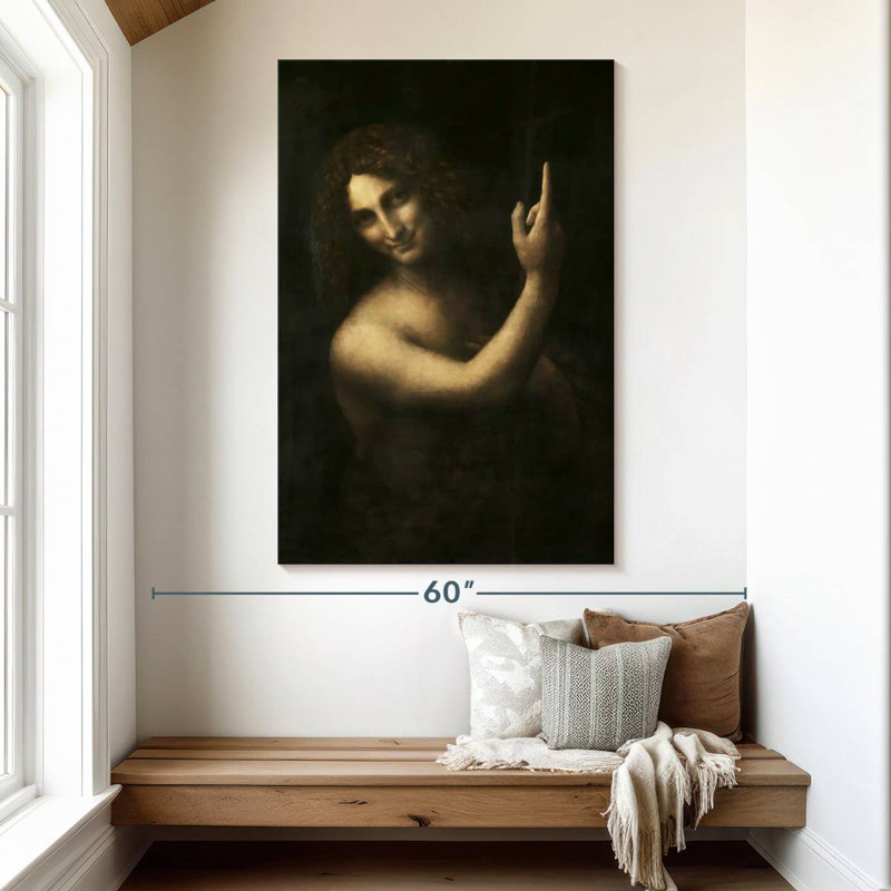 Adella Saint John The Baptist, 51" H x 34" W