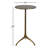 Cal Round Aluminum Pedestal End Table