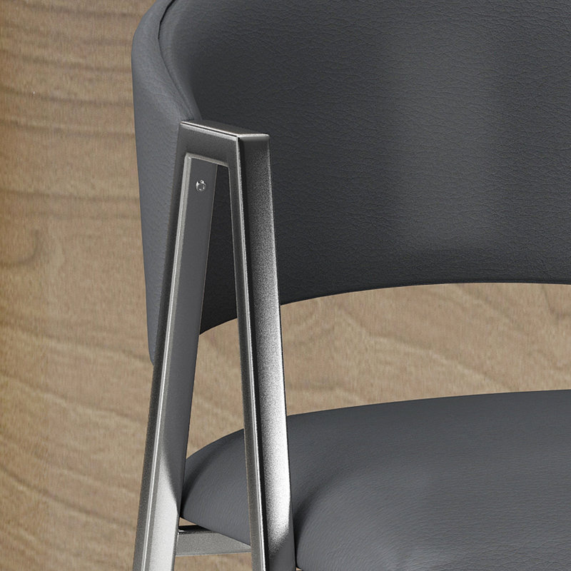 Ensemble de 2 chaises de bar MP2 (ensemble de 2), Gris