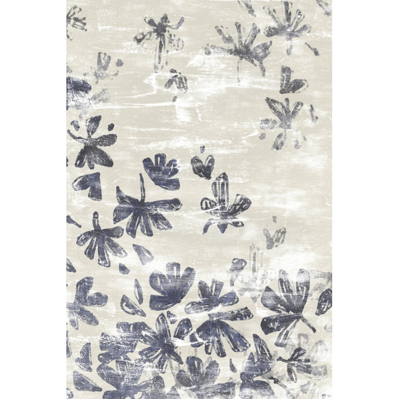 Petal Batik I - Wrapped Canvas Painting, 122cm H x 81cm W