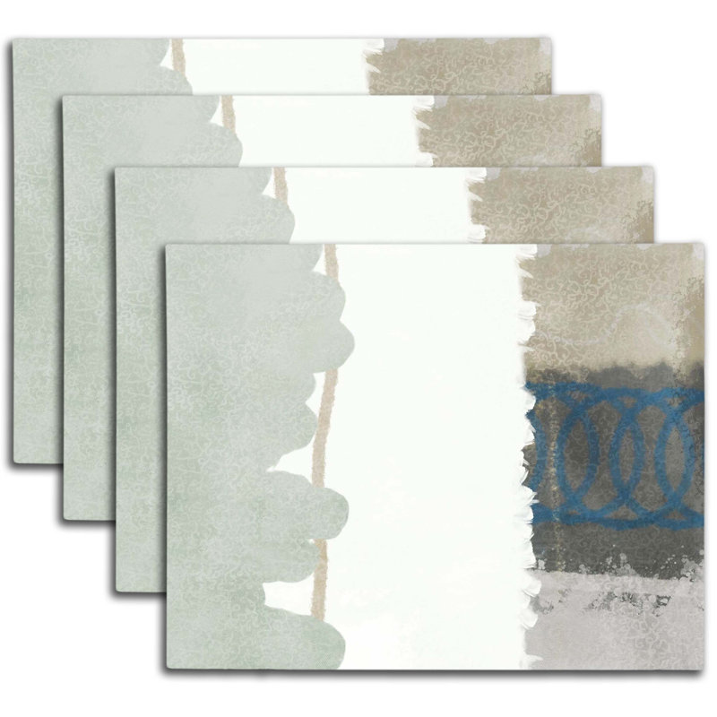 Napperon abstrait en polyester