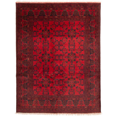 Finest Khal Mohammadi Red Rug 4'11" x 6'7"
