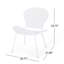 Chaise de patio moderne Yoshida-1229677312