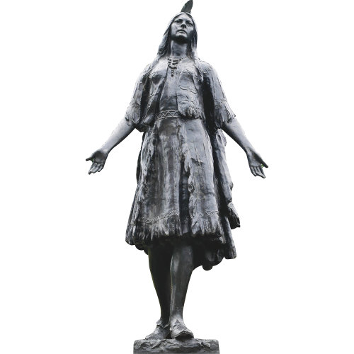 Statue H49957 Gravesend Royaume-Uni découpe en carton debout