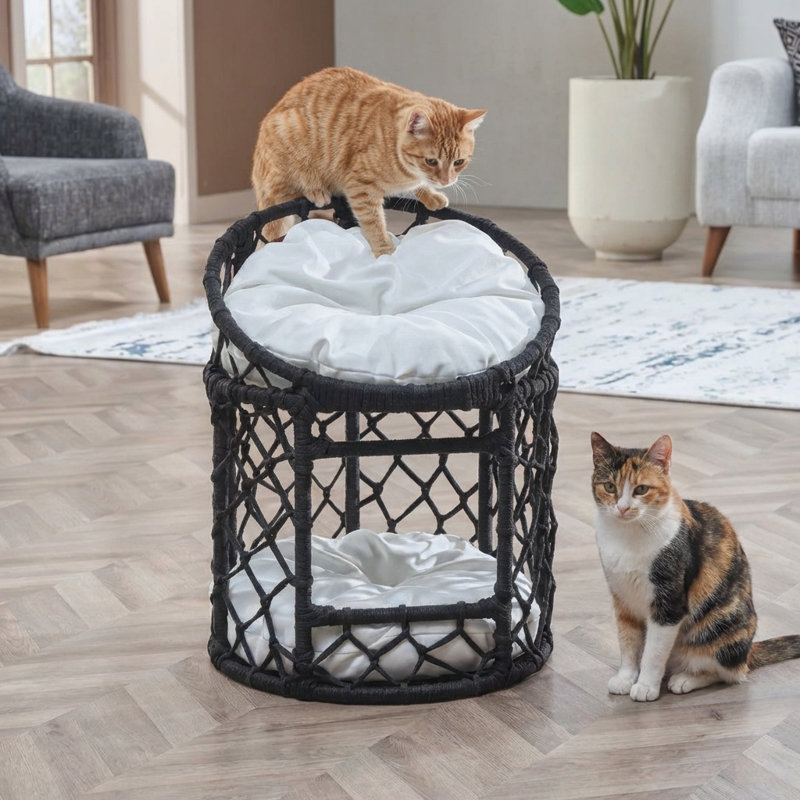 Monse Pet Bed, Black