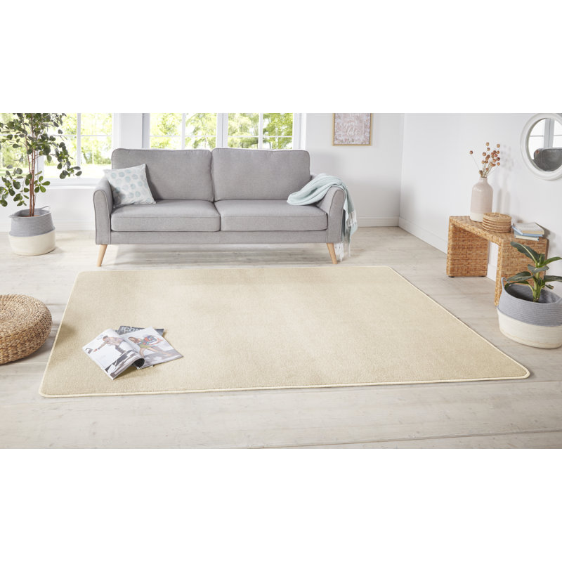 Tufted Cream Rug, Rectangle 160 x 240cm