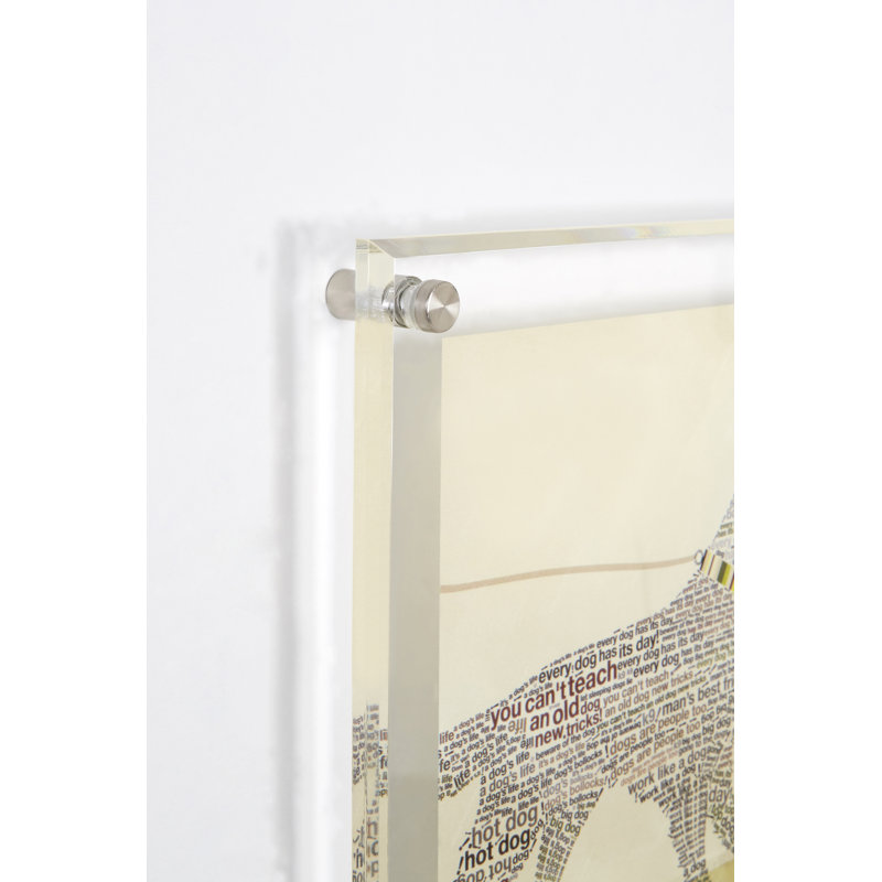 Single Picture Frame Painting on Plastic / Acrylic
