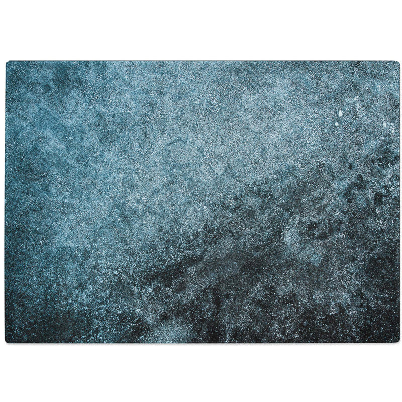 Tempered Glass Speckles of Midnight Chopping Board, 39 cm W x 28.5 cm L