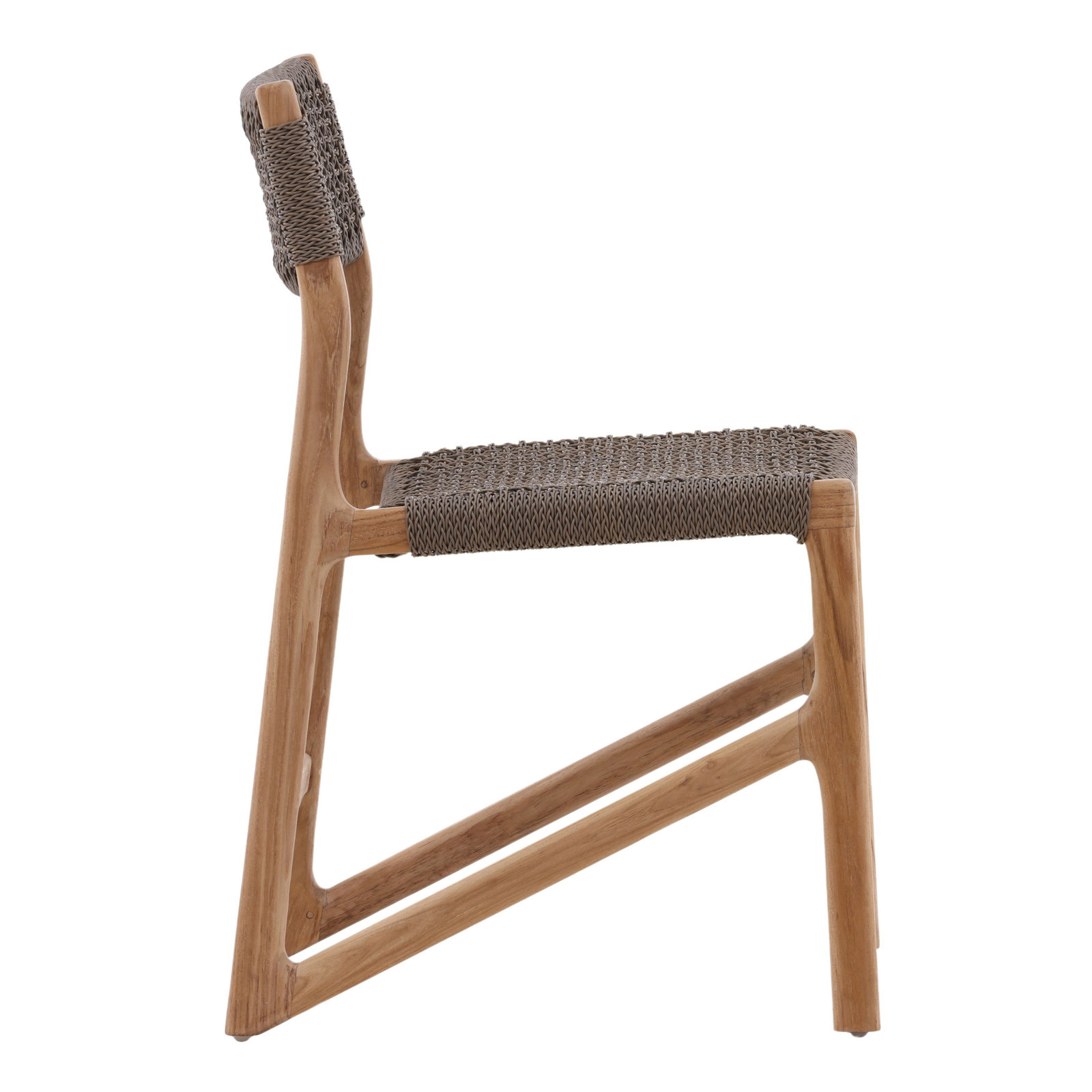 Ysidro Teak Patio Side Chair