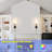 Wall Light Battery Operated Sconce Set of 2,not Hardwired Fixture,Battery Powered Wall Sconce-2130817743