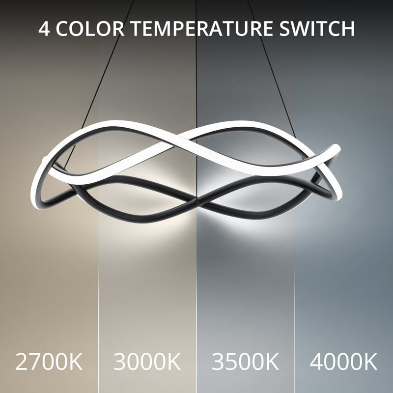 Swerve 2 - Light Chandelier, 2700