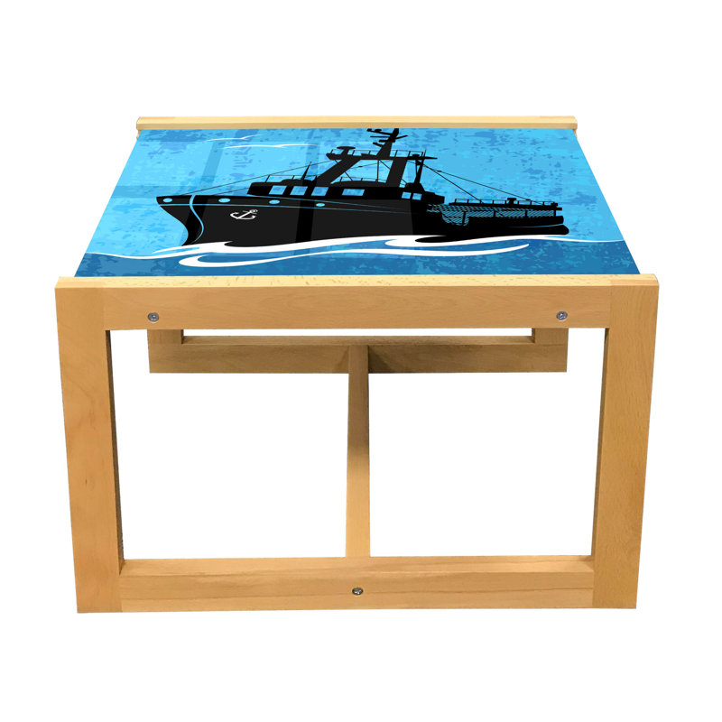 Jadah Sled Coffee Table, 62cm H x 46cm W x 40cm D