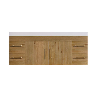70.88'' Double Bathroom Vanity with Acrylic Top