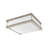 14 Inch LED Square Flush Mount Ceiling Light, 20W Dimmable LED Ceiling Light Fixture, 4000K & Brush Nickel, Modern Ceiling Chandelier for Living Room, Bedroom-290484678