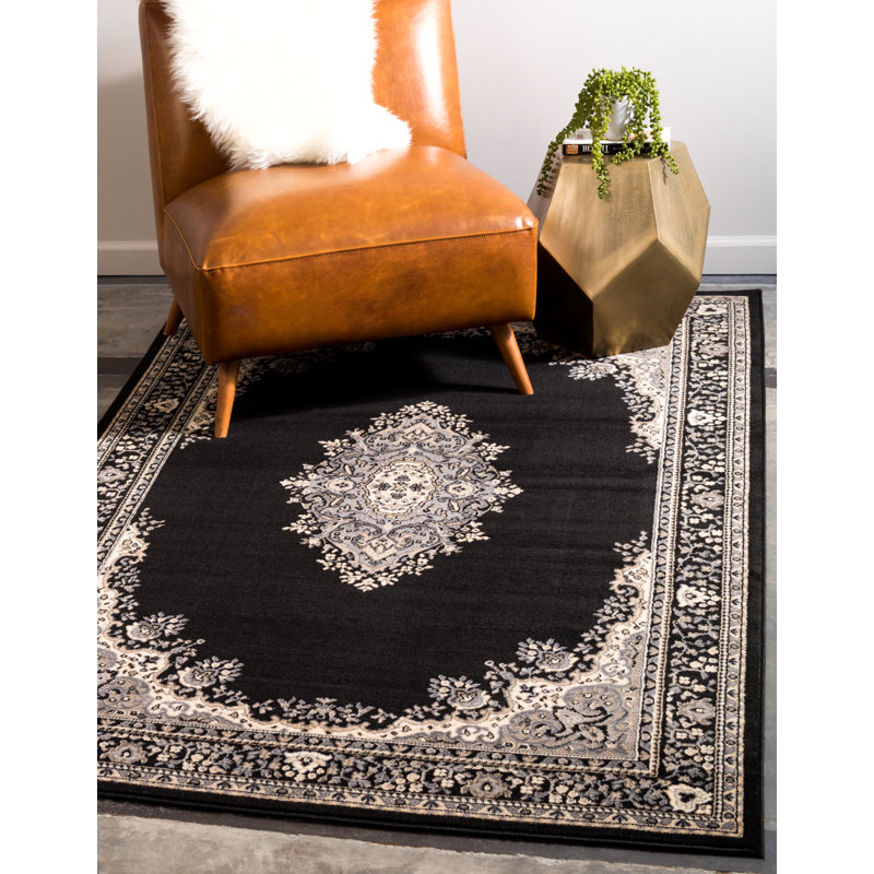 Balthrop Oriental Indoor Rug, Rectangle 5'3" x 8'