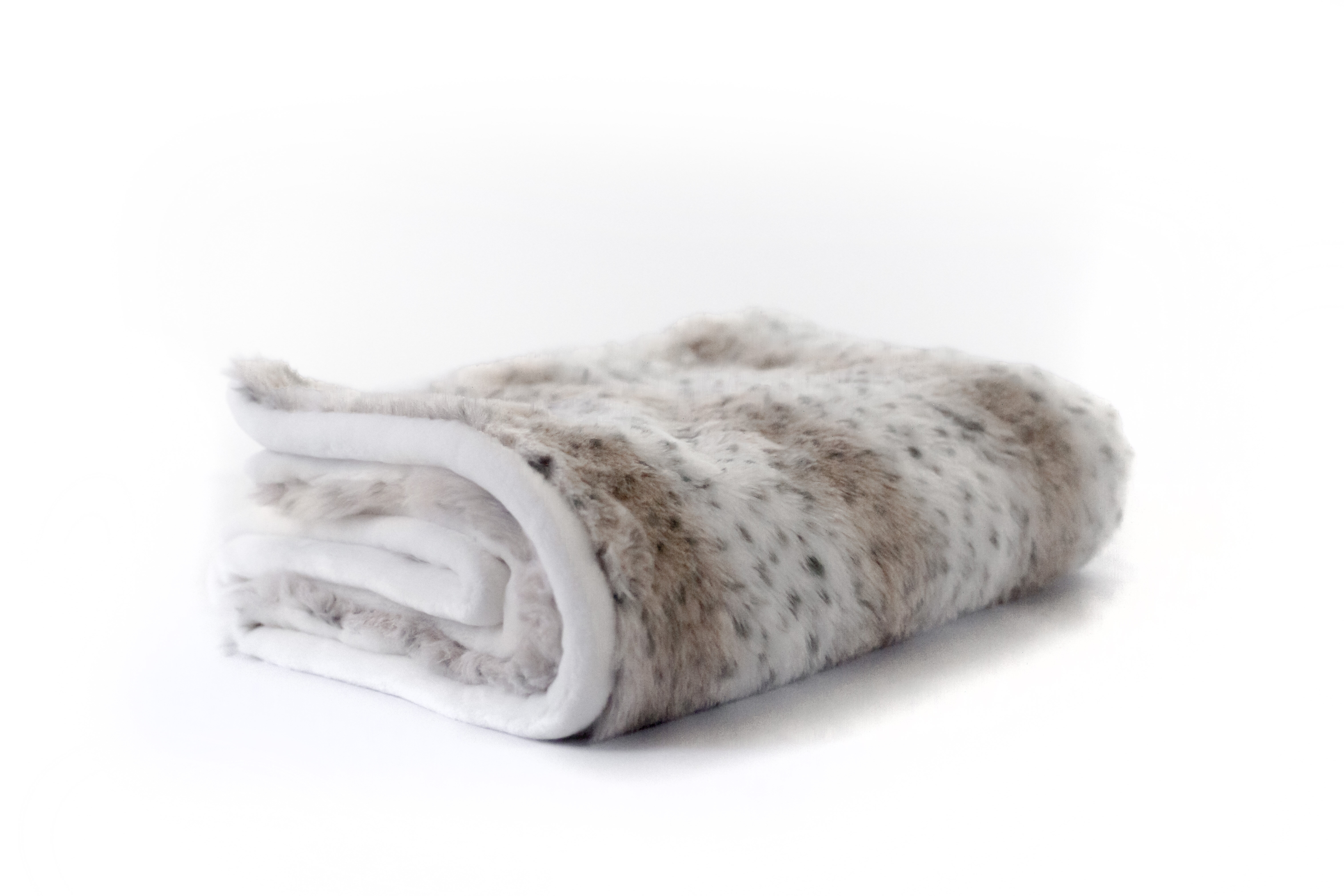 Lynx fur blanket hot sale