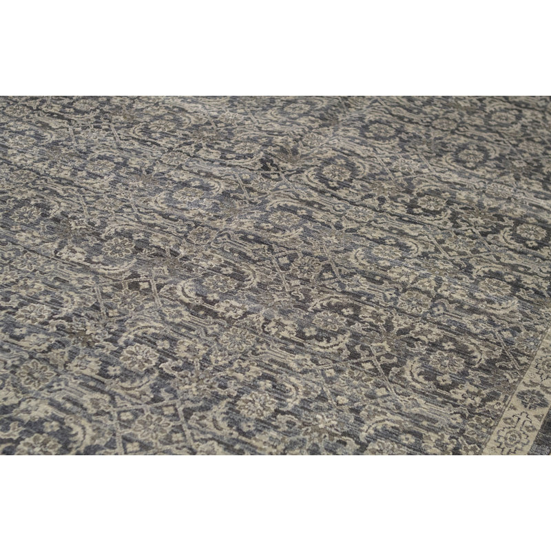 Handmade Silk and Wool Oriental Area Rug